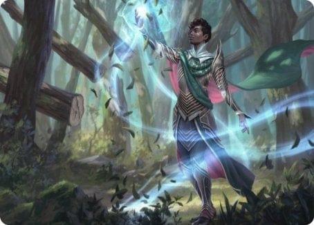 Dragonsguard Elite Art Card (15/81) [Strixhaven: School of Mages Art Series] - La Boîte Mystère ( The Mystery Box)