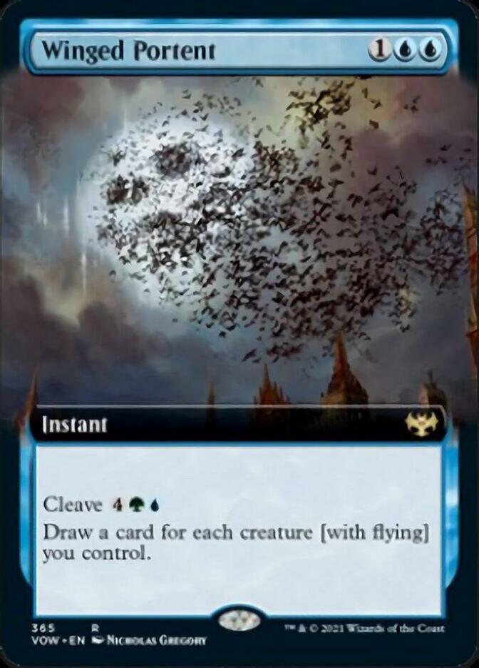 Winged Portent (Extended) [Innistrad: Crimson Vow] - La Boîte Mystère ( The Mystery Box)
