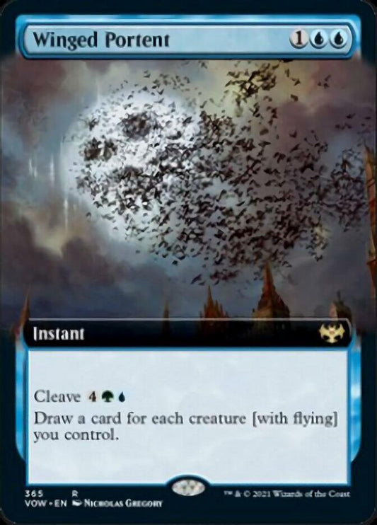 Winged Portent (Extended) [Innistrad: Crimson Vow] - La Boîte Mystère ( The Mystery Box)