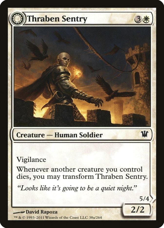 Thraben Sentry // Thraben Militia [Innistrad] - La Boîte Mystère ( The Mystery Box)