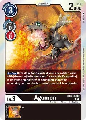 Agumon - BT8-058 - R - La Boîte Mystère ( The Mystery Box)