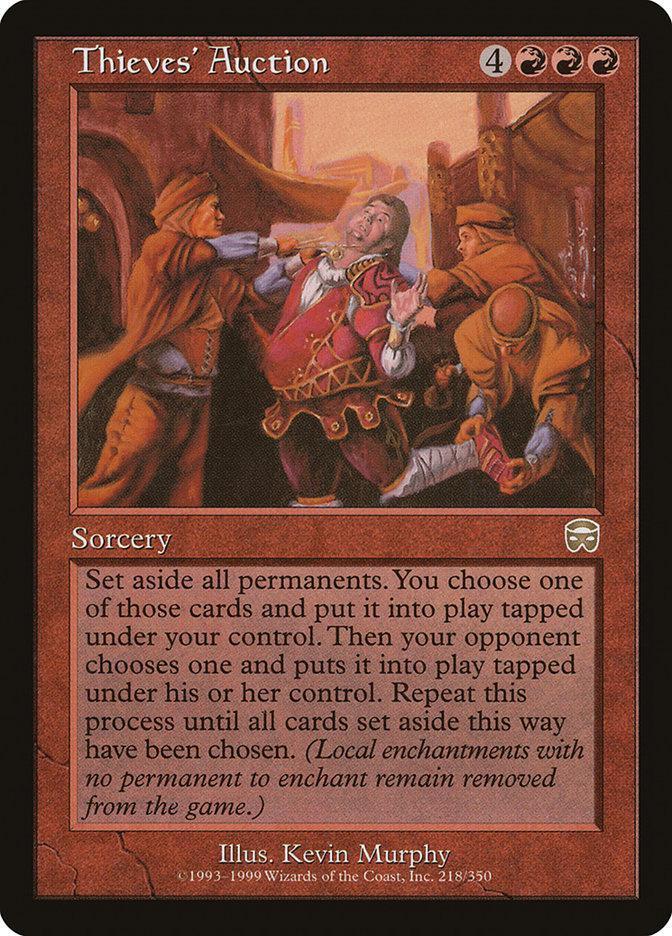 Thieves' Auction [Mercadian Masques] - La Boîte Mystère ( The Mystery Box)