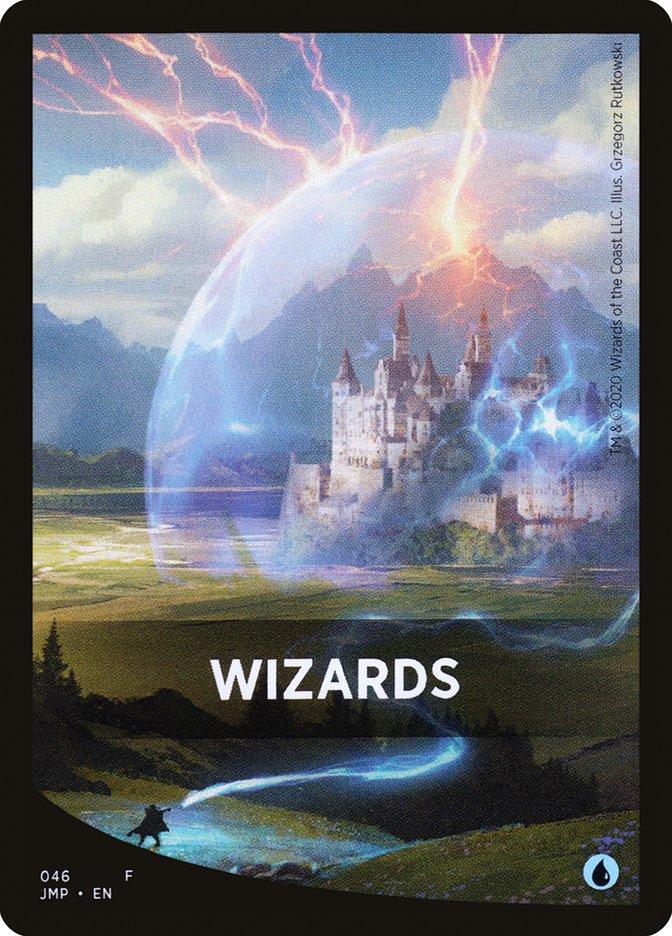 Wizards Theme Card [Jumpstart Front Cards] - La Boîte Mystère ( The Mystery Box)