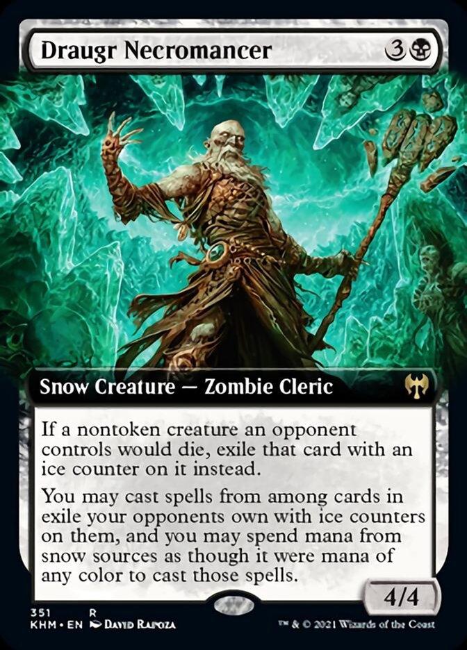 Draugr Necromancer (Extended Art) [Kaldheim] - La Boîte Mystère ( The Mystery Box)