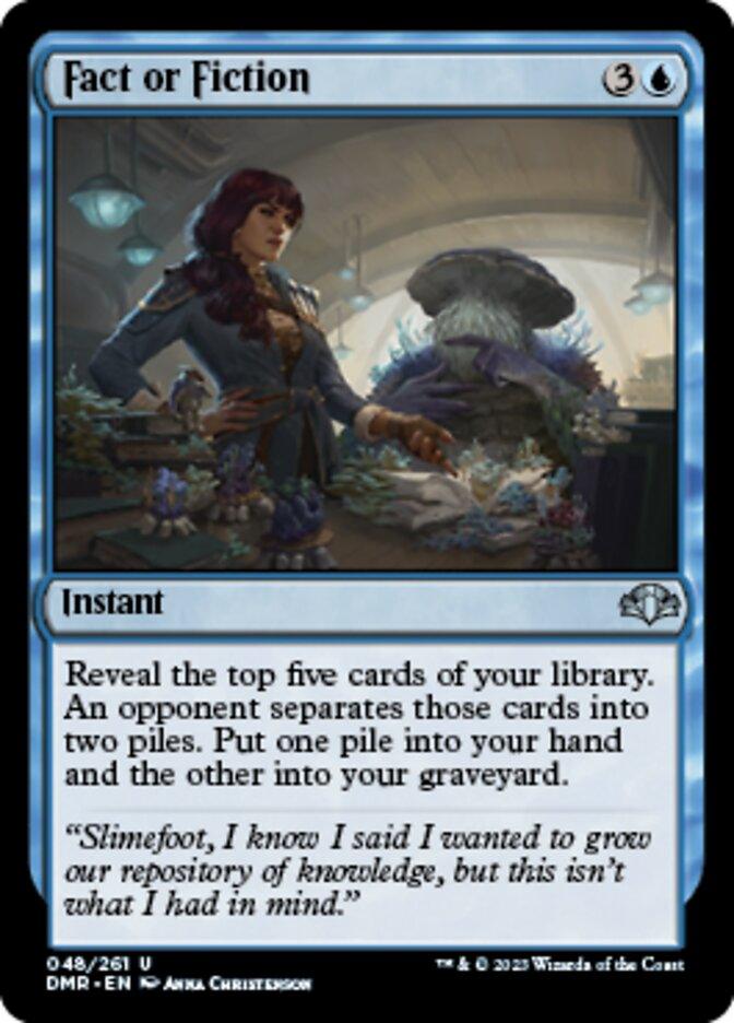 Fact or Fiction [Dominaria Remastered] - La Boîte Mystère ( The Mystery Box)