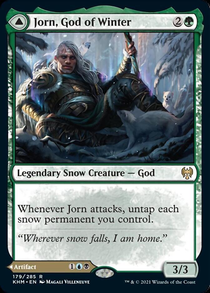 Jorn, God of Winter // Kaldring, the Rimestaff [Kaldheim] - La Boîte Mystère ( The Mystery Box)