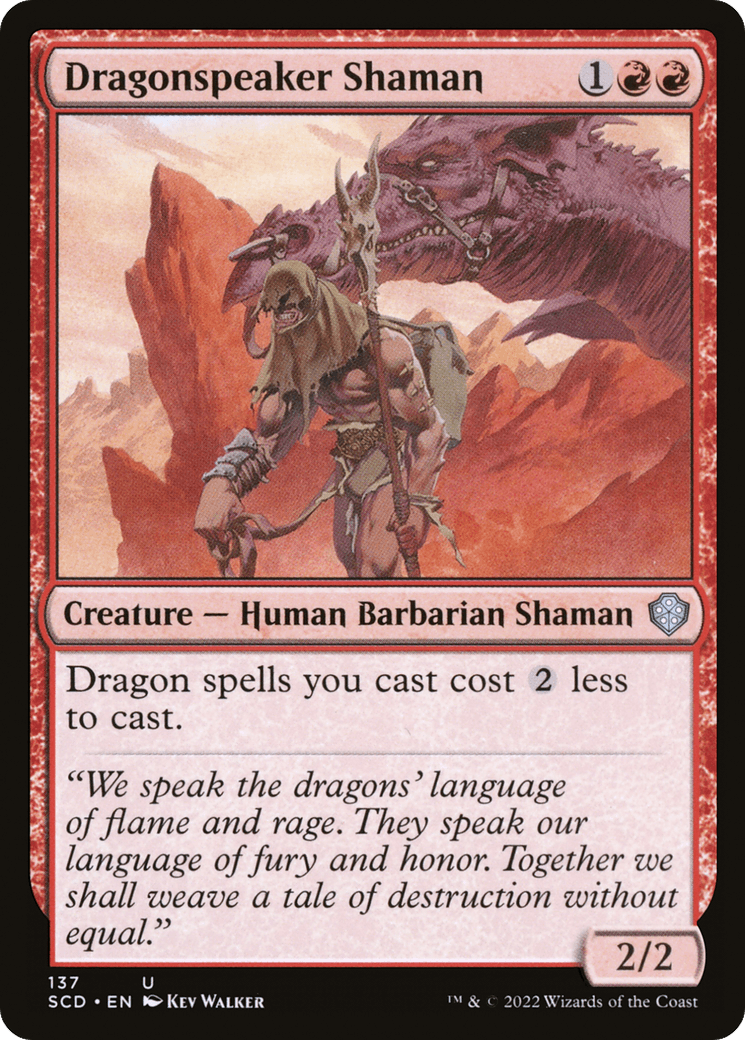 Dragonspeaker Shaman [Starter Commander Decks] - La Boîte Mystère ( The Mystery Box)