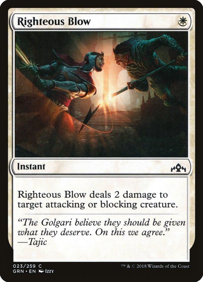 Righteous Blow [Guilds of Ravnica] - La Boîte Mystère ( The Mystery Box)