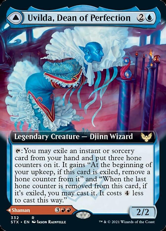 Uvilda, Dean of Perfection // Nassari, Dean of Expression (Extended) [Strixhaven: School of Mages] - La Boîte Mystère ( The Mystery Box)