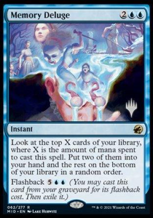 Memory Deluge (Promo Pack) [Innistrad: Midnight Hunt Promos] - La Boîte Mystère ( The Mystery Box)