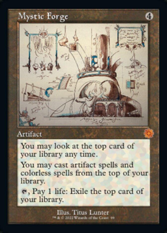 Mystic Forge (Retro Schematic) [The Brothers' War Retro Artifacts] - La Boîte Mystère ( The Mystery Box)