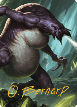 Ettercap Art Card (Gold-Stamped Signature) [Commander Legends: Battle for Baldur's Gate Art Series] - La Boîte Mystère ( The Mystery Box)