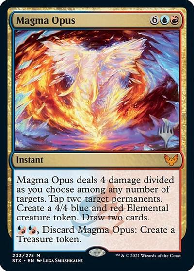 Magma Opus (Promo Pack) [Strixhaven: School of Mages Promos] - La Boîte Mystère ( The Mystery Box)