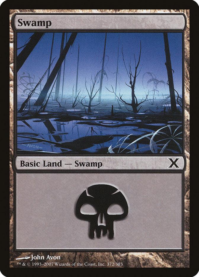 Swamp (372) [Tenth Edition] - La Boîte Mystère ( The Mystery Box)