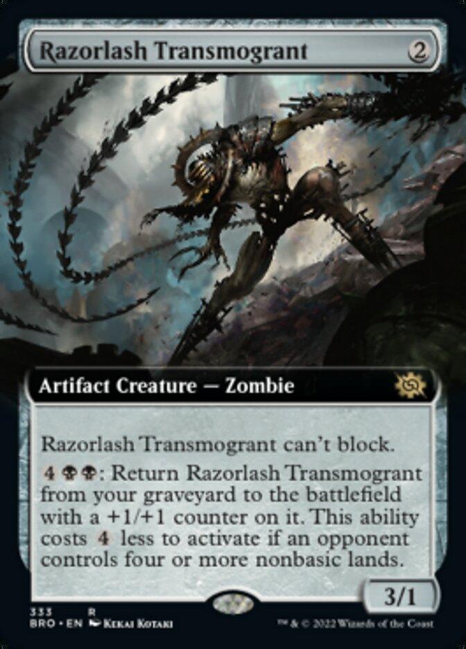 Razorlash Transmogrant (Extended Art) [The Brothers' War] - La Boîte Mystère ( The Mystery Box)