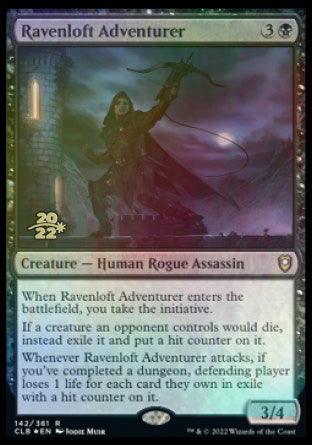 Ravenloft Adventurer [Commander Legends: Battle for Baldur's Gate Prerelease Promos] - La Boîte Mystère ( The Mystery Box)