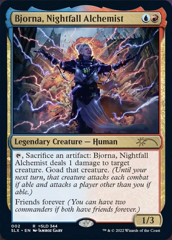 Bjorna, Nightfall Alchemist [Secret Lair: Universes Within] - La Boîte Mystère ( The Mystery Box)