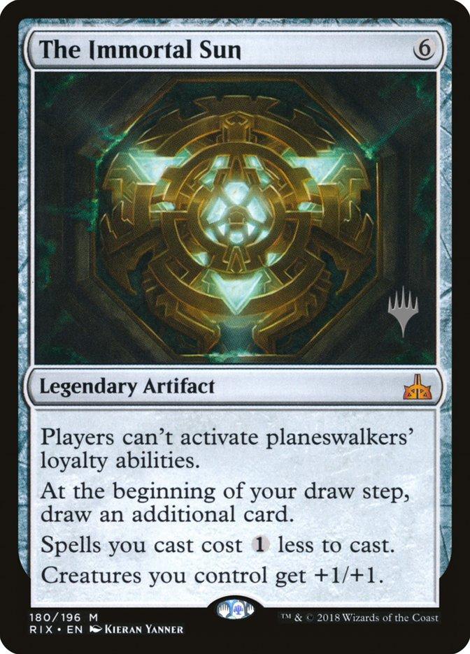 The Immortal Sun (Promo Pack) [Rivals of Ixalan Promos] - La Boîte Mystère ( The Mystery Box)