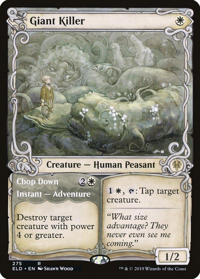 Giant Killer // Chop Down (Showcase) [Throne of Eldraine] - La Boîte Mystère ( The Mystery Box)