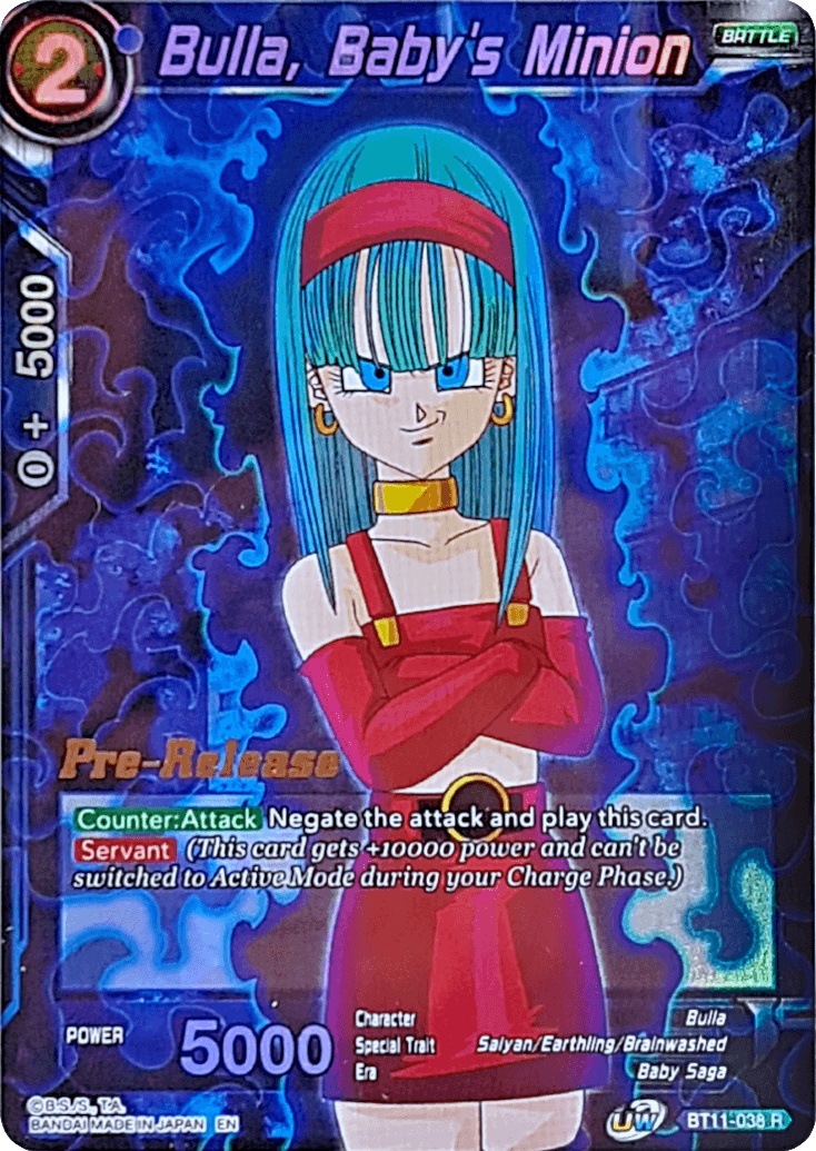 Bulla, Baby's Minion (BT11-038) [Vermilion Bloodline Prerelease Promos] - La Boîte Mystère ( The Mystery Box)