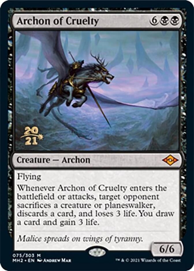 Archon of Cruelty [Modern Horizons 2 Prerelease Promos] - La Boîte Mystère ( The Mystery Box)