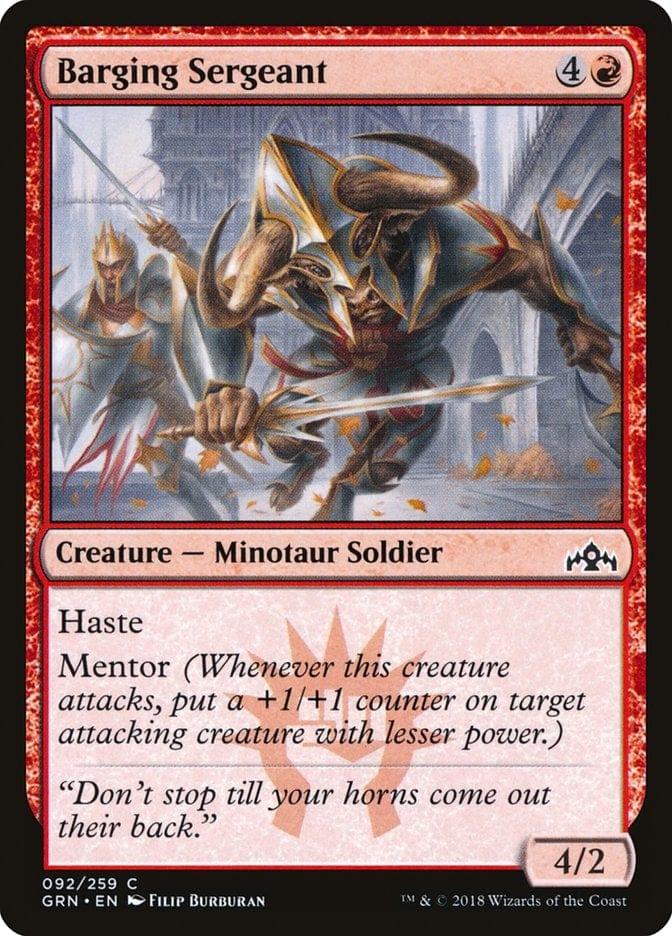 Barging Sergeant [Guilds of Ravnica] - La Boîte Mystère ( The Mystery Box)