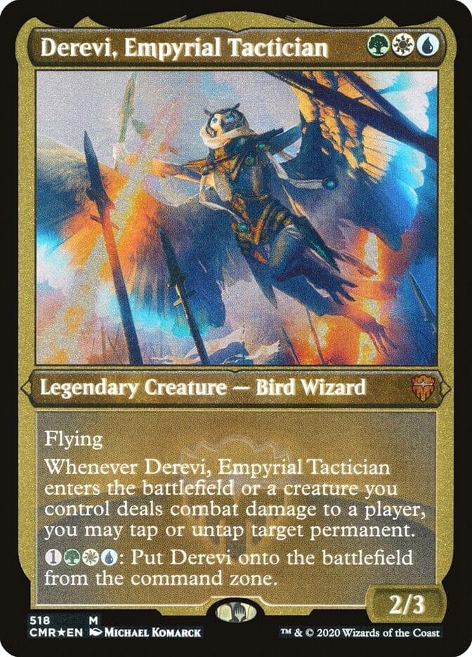 Derevi, Empyrial Tactician [Commander Legends Etched] - La Boîte Mystère ( The Mystery Box)