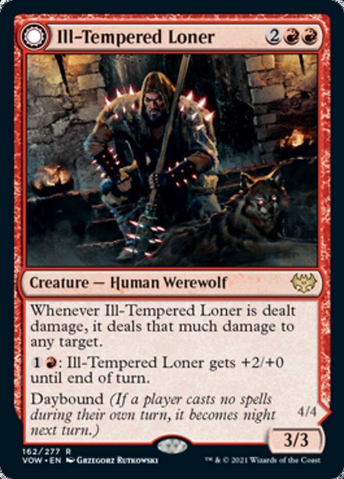 Ill-Tempered Loner // Howlpack Avenger [Innistrad: Crimson Vow] - La Boîte Mystère ( The Mystery Box)
