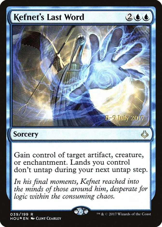 Kefnet's Last Word [Hour of Devastation Prerelease Promos] - La Boîte Mystère ( The Mystery Box)