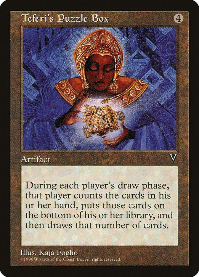 Teferi's Puzzle Box [Visions] - La Boîte Mystère ( The Mystery Box)