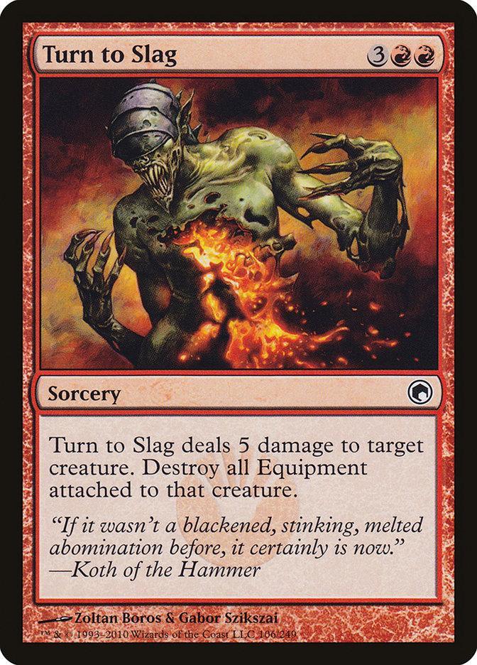Turn to Slag [Scars of Mirrodin] - La Boîte Mystère ( The Mystery Box)