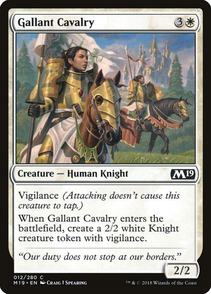 Gallant Cavalry [Core Set 2019] - La Boîte Mystère ( The Mystery Box)