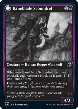 Baneblade Scoundrel // Baneclaw Marauder [Innistrad: Double Feature] - La Boîte Mystère ( The Mystery Box)
