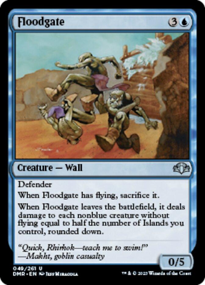 Floodgate [Dominaria Remastered] - La Boîte Mystère ( The Mystery Box)
