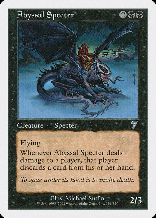 Abyssal Specter [Seventh Edition] - La Boîte Mystère ( The Mystery Box)