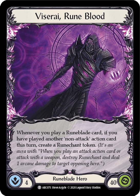Viserai // Viserai, Rune Blood [U-ARC076 // U-ARC075] Unlimited Normal - La Boîte Mystère ( The Mystery Box)