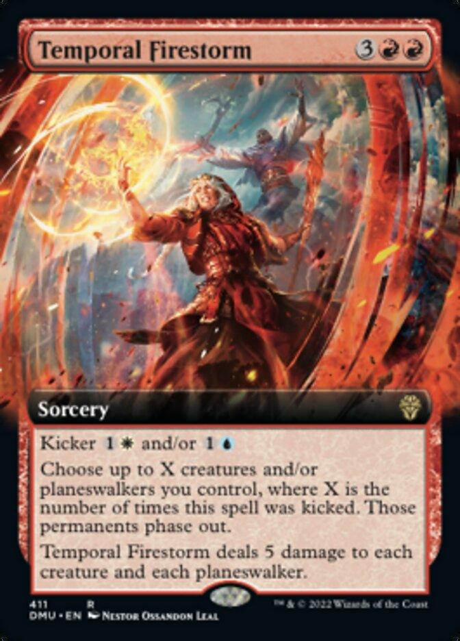Temporal Firestorm (Extended Art) [Dominaria United] - La Boîte Mystère ( The Mystery Box)