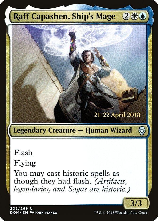 Raff Capashen, Ship's Mage [Dominaria Prerelease Promos] - La Boîte Mystère ( The Mystery Box)
