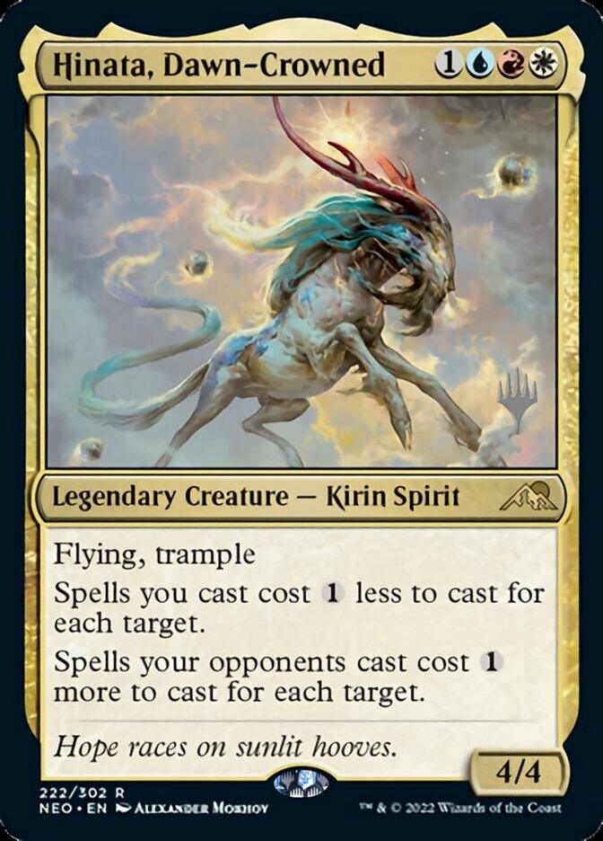 Hinata, Dawn-Crowned (Promo Pack) [Kamigawa: Neon Dynasty Promos] - La Boîte Mystère ( The Mystery Box)