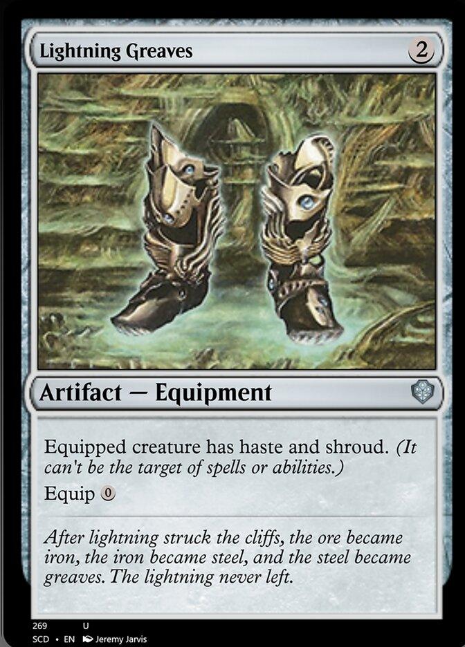 Lightning Greaves [Starter Commander Decks] - La Boîte Mystère ( The Mystery Box)
