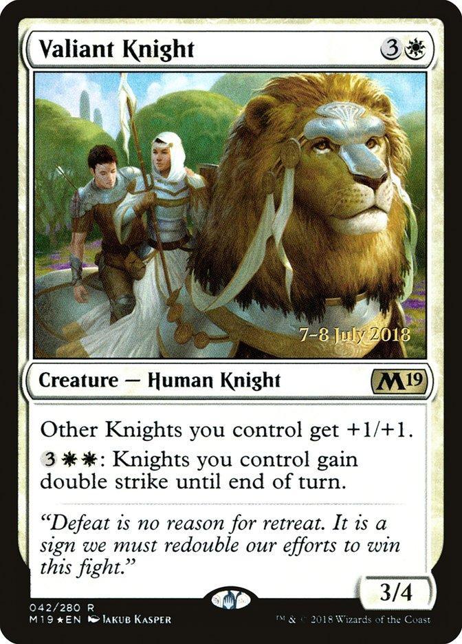Valiant Knight [Core Set 2019 Prerelease Promos] - La Boîte Mystère ( The Mystery Box)