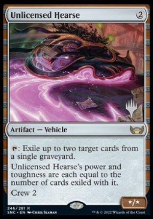 Unlicensed Hearse (Promo Pack) [Streets of New Capenna Promos] - La Boîte Mystère ( The Mystery Box)