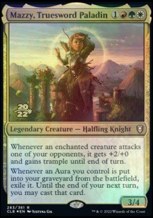 Mazzy, Truesword Paladin [Commander Legends: Battle for Baldur's Gate Prerelease Promos] - La Boîte Mystère ( The Mystery Box)