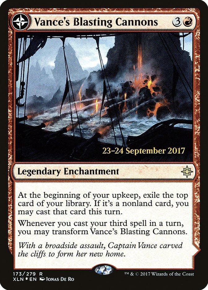 Vance's Blasting Cannons // Spitfire Bastion [Ixalan Prerelease Promos] - La Boîte Mystère ( The Mystery Box)