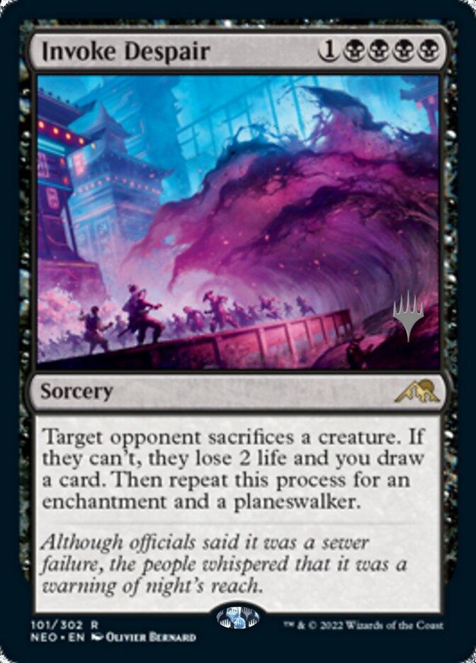 Invoke Despair (Promo Pack) [Kamigawa: Neon Dynasty Promos] - La Boîte Mystère ( The Mystery Box)