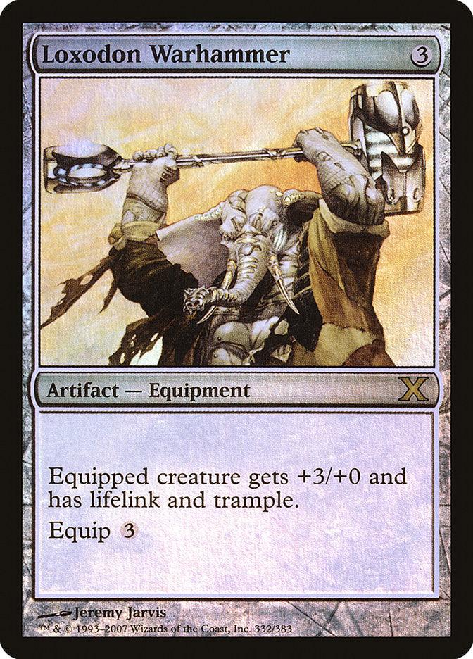 Loxodon Warhammer (Premium Foil) [Tenth Edition] - La Boîte Mystère ( The Mystery Box)