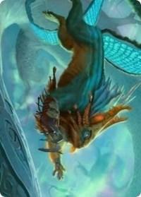 Toski, Bearer of Secrets Art Card [Kaldheim: Art Series] - La Boîte Mystère ( The Mystery Box)