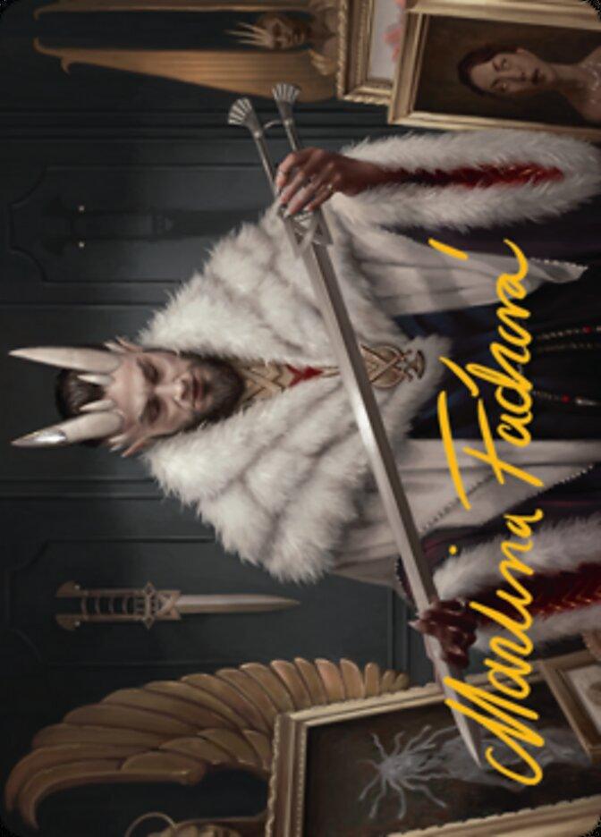 Lord Xander, the Collector Art Card (Gold-Stamped Signature) [Streets of New Capenna Art Series] - La Boîte Mystère ( The Mystery Box)