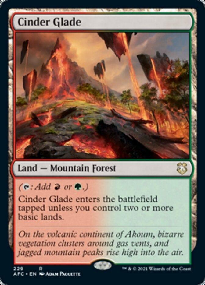 Cinder Glade [Dungeons & Dragons: Adventures in the Forgotten Realms Commander] - La Boîte Mystère ( The Mystery Box)