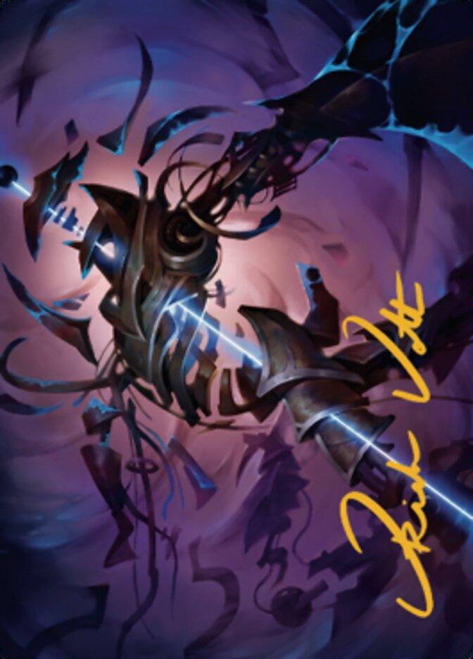 Defabricate Art Card (Gold-Stamped Signature) [The Brothers' War Art Series] - La Boîte Mystère ( The Mystery Box)